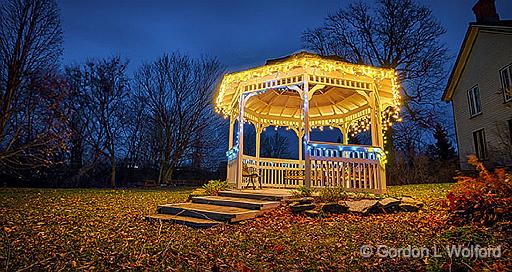 Heritage House Holiday Gazebo_47662-70.jpg - Photographed at Smiths Falls, Ontario, Canada.